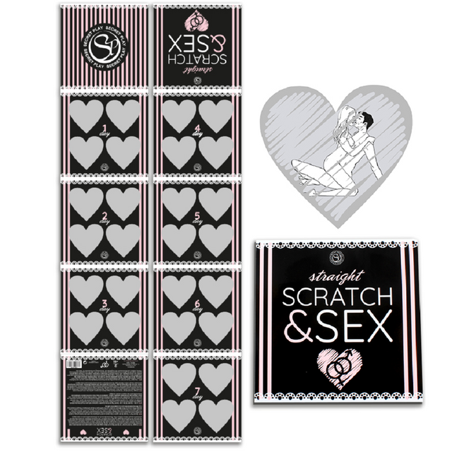 Secretplay - Scratch & Sex-Spiel für Hetere Paare (Es/en/Fr/Pt/de)