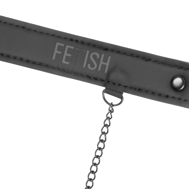 Fetish Submissive - Knebelring mit Nippelklemmen