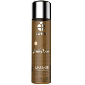 Swede - Fruity Love Massageöl mit Wärmendem Effekt Intensive Dunkle Schokolade 60 ml