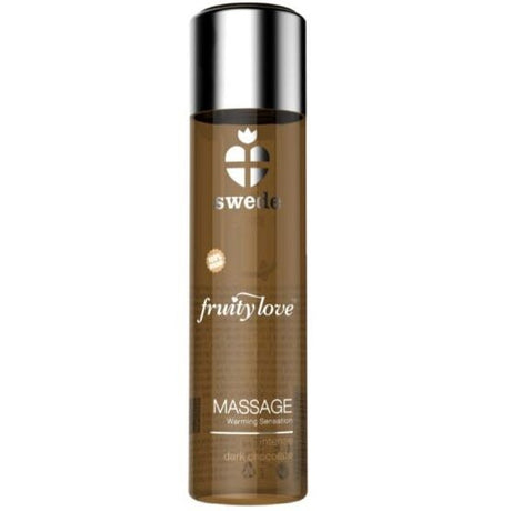 Swede - Fruity Love Massageöl mit Wärmendem Effekt Intensive Dunkle Schokolade 60 ml