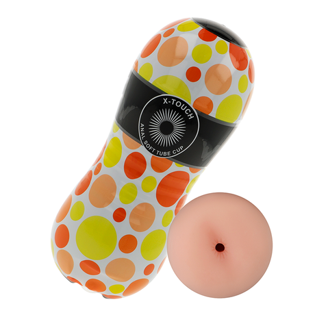 Masturbator mit Anusvibration 18 x 6,5 cm