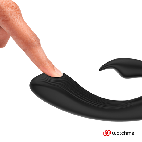 Rabbit-Vibrator Rabbit Fernbedienungstechnologie Ein Watchme Schwarz 20 x 3,3 cm.2