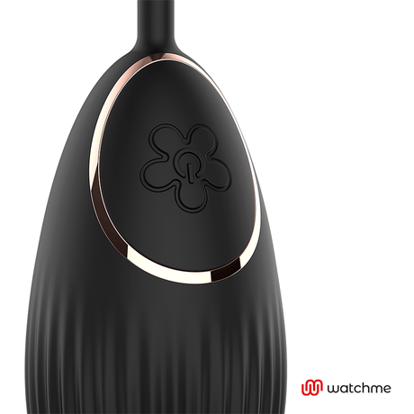 Vibrator Egg Fernbedienungstechnologie Watchme Schwarz/Gold 7,5 x 3,5 cm.4