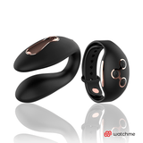 Anne's Desire - Dual Pleasure Tecnolog A Watchme Schwarz/Gold