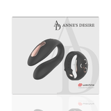 Anne's Desire - Dual Pleasure Tecnolog A Watchme Schwarz/Gold