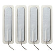 Electrastim - 4 x Lange Selbstklebende Pads 1.5 cm x 7.5 cm