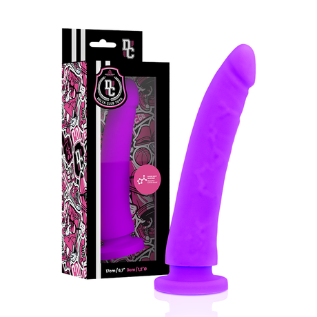 Delta Club - Toys Harness + Dong Lila Silikon 17 cm-x-3 cm
