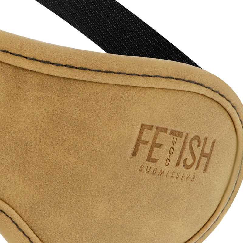 Fetish Submissive Origin - Vegane Ledermaske mit Neoprenfutter