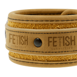 Fetish Submissive Origin - Vegane Lederhandschellen mit Neoprenfutter