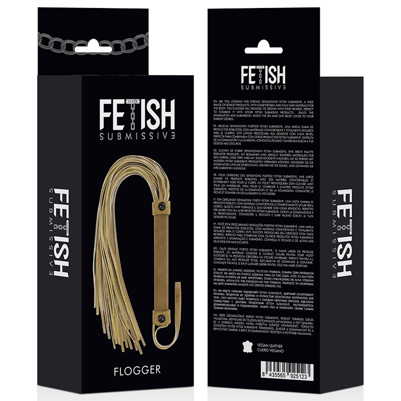 Fetish Submissive Origen - Vegane Lederpeitsche