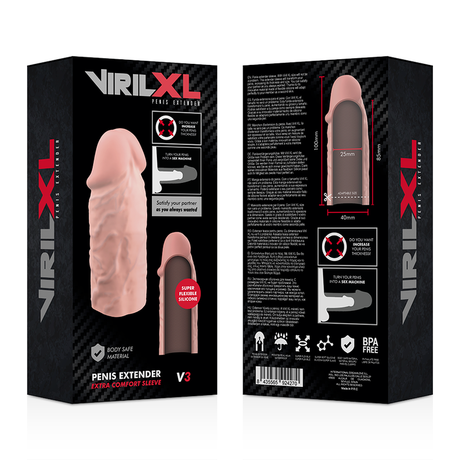 Virilxl - Natürliche Penisverlängerung aus Flüssigem Silikon V3