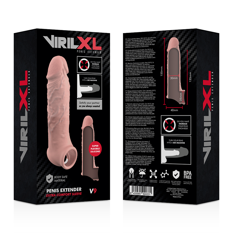 Virilxl - Natürliche Penisverlängerung aus Flüssigem Silikon V9