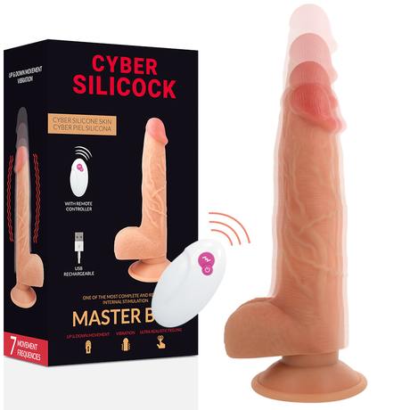 Cyber Silicock - Fernbedienung Realistisch Master Ben 23.88 cm-x-4.3 cm
