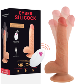 Cyber Silicock - Fernbedienung Realistisch Mr John 23.88 cm-x-4.3 cm
