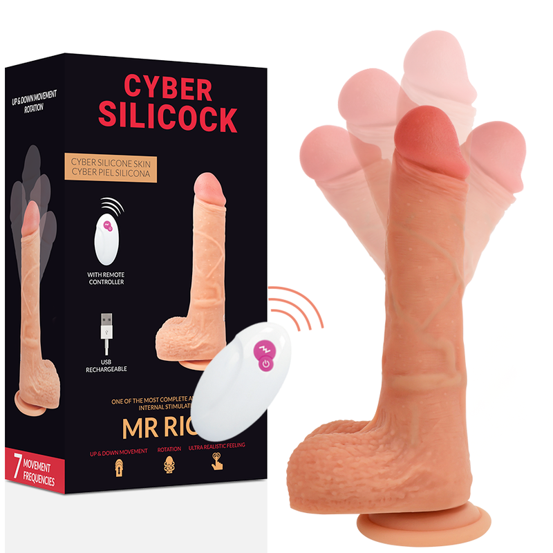 Cyber Silicock - Fernbedienung Realistisch Mr Rick 20.9 cm-x-4 cm