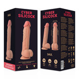 Cyber Silicock - Saul Ultra Realistisches. Weiches Flüssige Silikon 21 cm-x-4.2 cm
