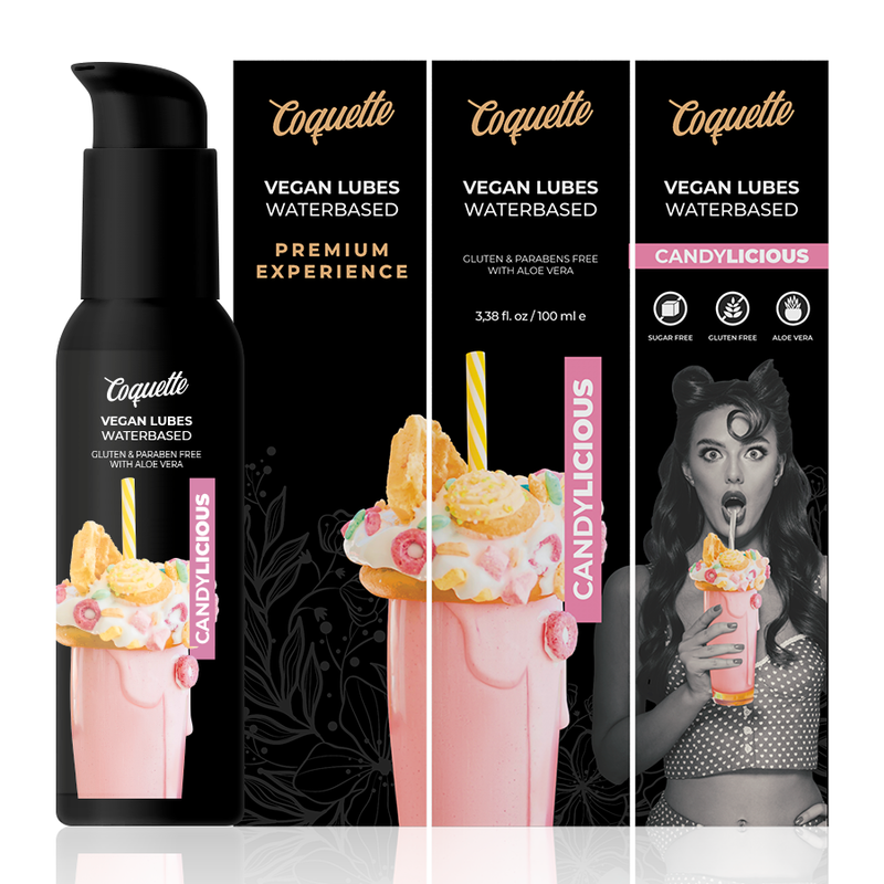 Coquette Chic Desire - Premium Experience Candylicious Veganes Gleitmittel 100 ml