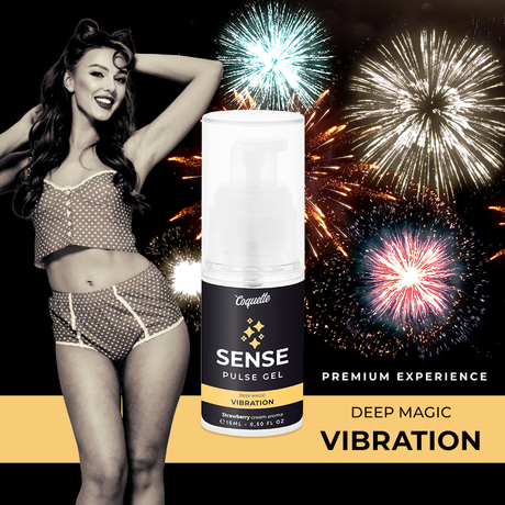 Stimulationsgel Chic Desire - Pulse Erdbeer Vibrationsgel Premium Flüssigkeit 15 ml.2