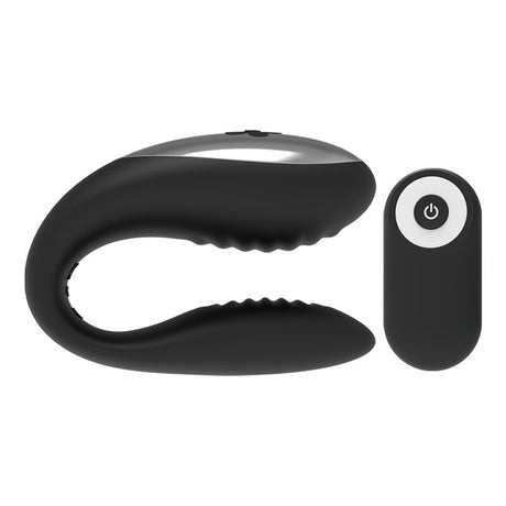 Vibrator Wir Lieben die Schwarze Fernbedienung für Partner.1