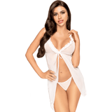 Penthouse - Babydoll After Sunset Weiss L/XL