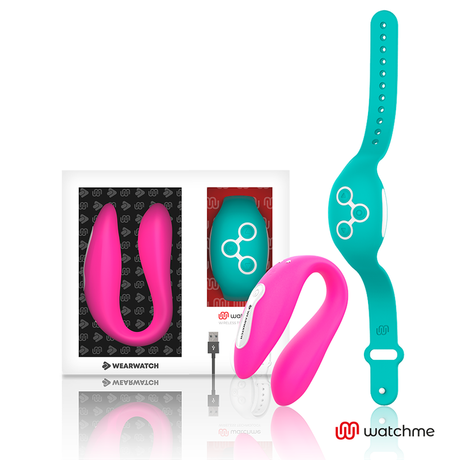 Wearwatch - Dual-Technologie-Watchme-Vibrator Fuchsia / Meerwasser