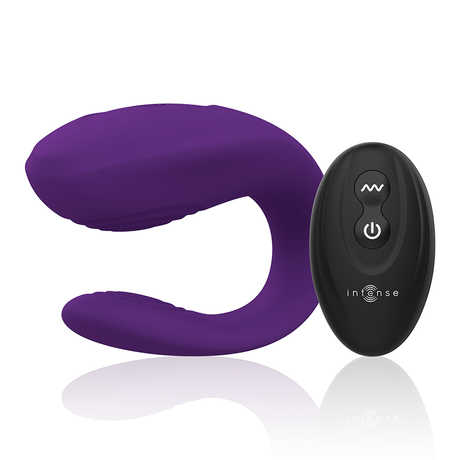 Vibrator BrunPartner-Doppel-Flieder-Vergnügen 6,2 x 1,55 cm.2