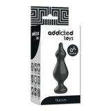 Addicted Toys - Anal Sexueller Stecker 13.6 cm Schwarz