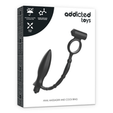 Addicted Toys - Analplug mit Vibrationsring