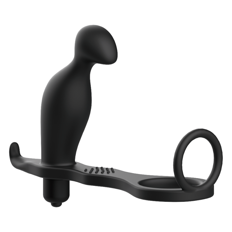 Addicted Toys - Analplug mit Schwarzem Silikonring 12 cm