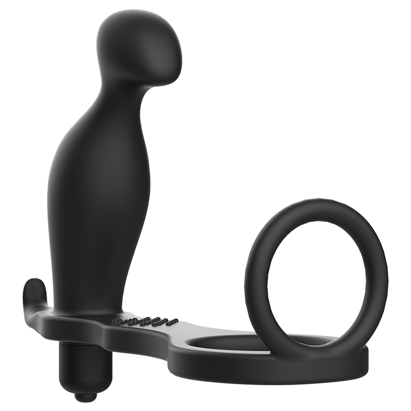 Addicted Toys - Analplug mit Schwarzem Silikonring 12 cm