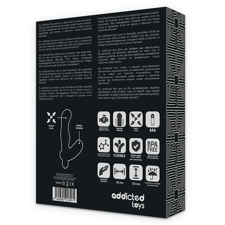 Addicted Toys - P-Spot Vibe Silikon Prostata Anal Stimulator