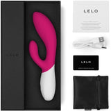 Ina Wave 2 Rabbit-Vibrator Cerise 11 x 4,5 cm – Ansicht 3