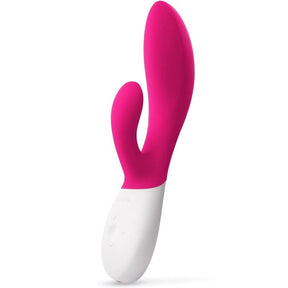 Ina Wave 2 Rabbit-Vibrator Cerise 11 x 4,5 cm