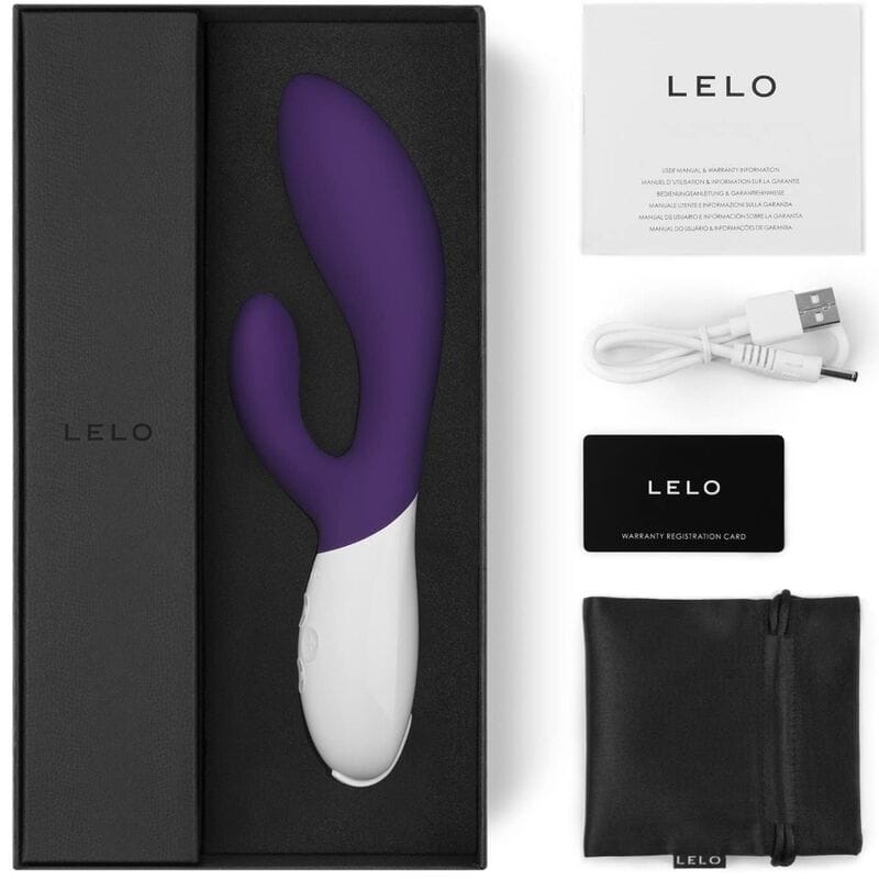 Ina Wave 2 Rabbit-Vibrator Lila 11 x 4,5 cm – Ansicht 3