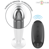 Analplug Plug 10 Vibrationen Metalldildo mit Fernbedienung S 10 cm.2