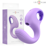 Vibrator Baxter & Stimulator Violett