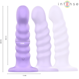 Vibrator Brenda M Spiralendesign 10 Vibrationen Lila Fernbedienung 14 x 3 cm.2