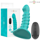 Vibrator Buffy S Spirale Design 10 Vibrationen Blau Fernbedienung 14 x 3 cm