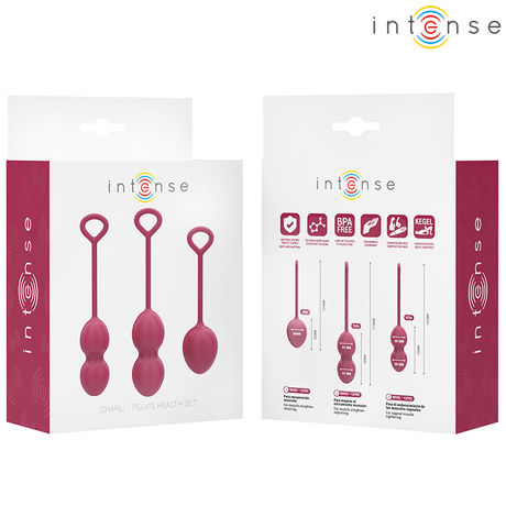 Liebeskugeln Charli Kegel Ball Kit Burgund.6