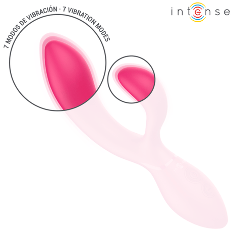 Rabbit-Vibrator Charly Beweglicher Vibrationsstimulator 4,4 x 5,7 cm.5