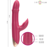 Intense - Chloe Multifunktionsvibrator 3 in 1 Rot
