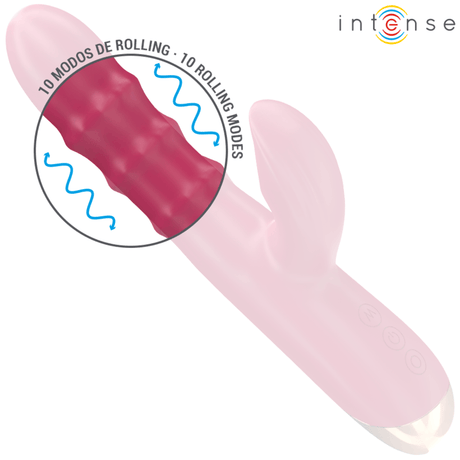 Intense - Chloe Multifunktionsvibrator 3 in 1 Rot