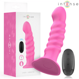 Vibrator Cindy L Spiralendesign 10 Vibrationen Rosa Fernbedienung 19 x 4 cm