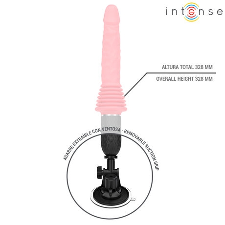 Intense - Cynthia Fernbedienungs-Stossvibrator mit Wärmefunktion