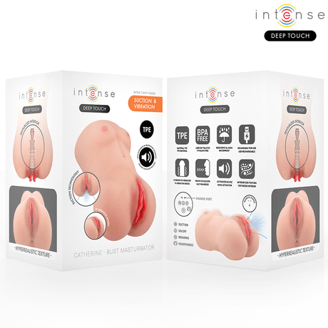 Intense Deep Touch - Catherine Vibrator & Saugmasturbator mit Stimme