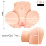 Realistischer Vibrator Deep Touch Ginger Vaginalmasturbator mit Saug- Wärme- Vibrations-.4