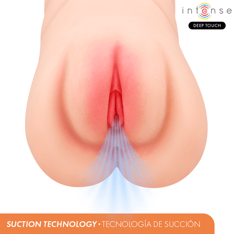 Intense Deep Touch - Krista Vaginalmasturbator mit Saug-, Vibrations- und Stimmeffekt 1,2 kg