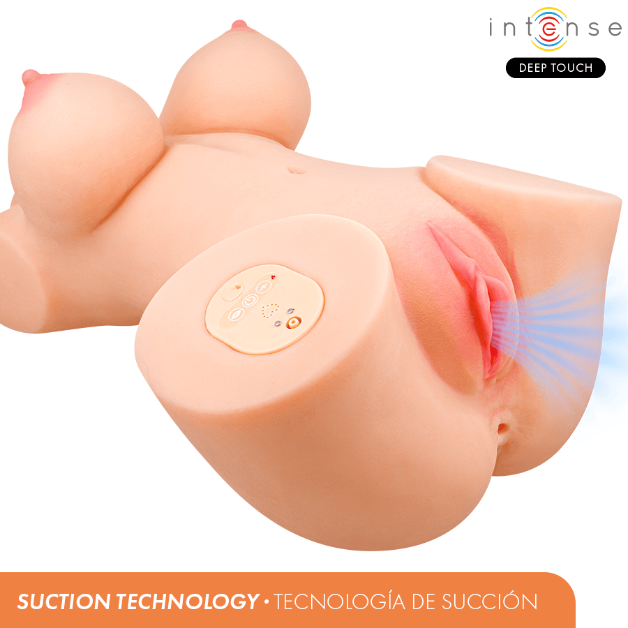 Liebespuppe Deep Touch Vero Torso Vagina mit Saug- Wärme- Vibrations- und Stimmeffekten.1