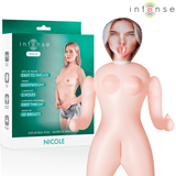 Liebespuppe Dolls Aufblasbare Puppe Nicole mit Drei Öffnungen