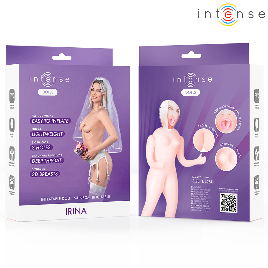 Liebespuppe Dolls Irina Aufblasbare Puppe mit Drei Öffnungen.3